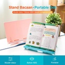 Deli Stand Reading / Penyangga Bahan ABS Alat Penahan Buku 70530