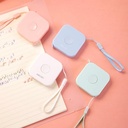 Deli Measure Tapes / Meteran Mini Panjang 2M Warna Pastel 79652