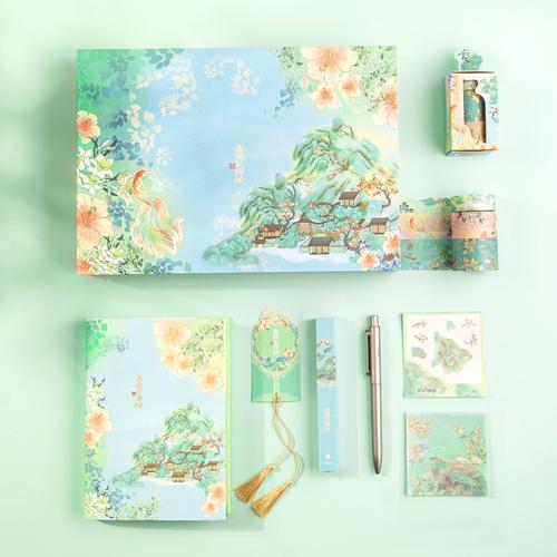 Deli Gift Box Dengan Buku Gel Pen Stick Notes SZ627