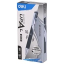 Deli Ballpoint Pen Pulpen 0.7 mm Tinta Hitam Desain Ergonomis EQ16-BK