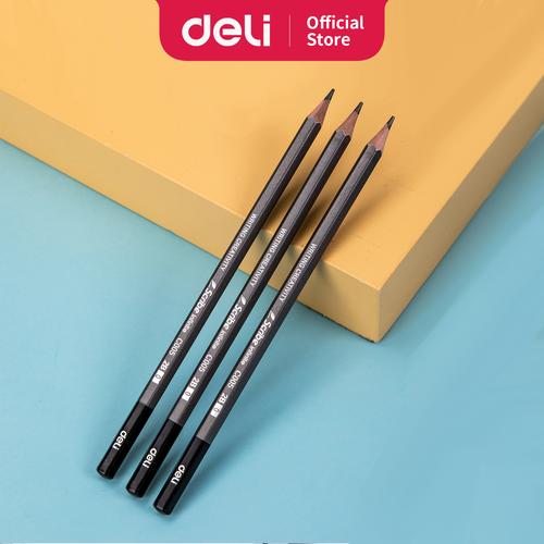 Deli Scribe Graphite Pencil Pensil Grafit 2B isi 12 pcs EC005-2B