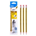 Deli Scribe Graphite Pencil Pensil Grafit 2B isi 12 pcs EC004-2B
