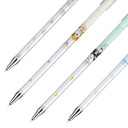 Deli Erasable Gel Pen Pulpen Gel 0.5mm Bullet Warna Hitam A650