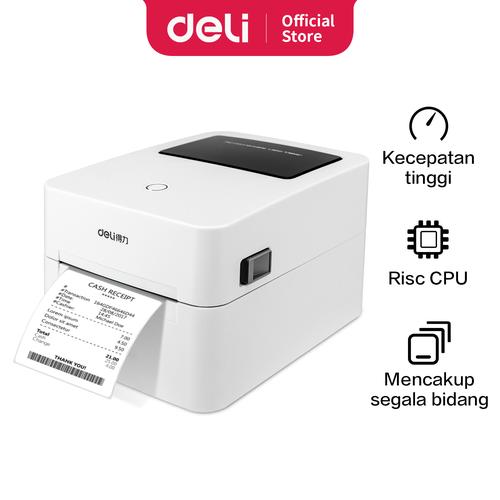 Deli Thermal Printers Mesin Pencetak Kertas Thermal DL-740CS