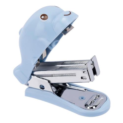 Deli Mini Stapler Set lumba-lumba #12 isi 24/6 26/6 0454