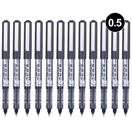 Deli Roller Pen 0.5mm - hitam 12 pcs/box EQ20020