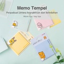 Deli Memo Tempel Seri Kakao 76x76mm,30 Lembar/Pack 21531