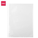 Deli Pelindung kertas/cover plastik ukuran A4 E5716