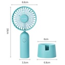 Deli Mini Fan / Kipas Mini 2200mah Bisa Diputar Material ABS NS916