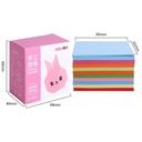 Deli Paper Craft / Origami 400 Lembar 2 Warna Dengan Box 7481X