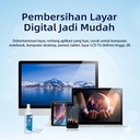 Deli Screen Cleaner / Pembersih Layar Komputer 100ml Gratis Lap 31201