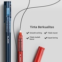 Deli Nusign Roller Pen / Pen Roller 0.5mm Tinta Hitam NS767