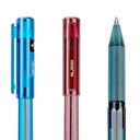 Deli Nusign GeL Pen / Pulpen Gel 0.5mm Tinta Hitam Hasil Halus NS558