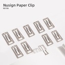 Deli Nusign Paper Clip / Klip Kertas isi 8 pcs Pengait Kencang NS106