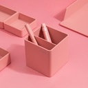 Deli Nusign Pen Holder / Tempat Pulpen Berbentuk Kotak NS011