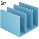 Deli Nusign Book Stand / Pembatas Buku 3 Sekat Mudah Dibersihkan NS006