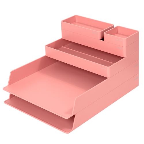 Deli Nusign Desk Organizer / Rak Kertas Space Besar 3 Warna NS001