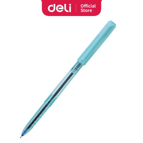 Deli Ballpoint Pen / Pulpen 0.5mm Warna Pastel Tinta Hitam CQ193-BK