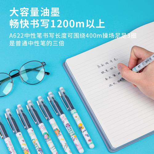 Deli Gel Pen / Pen Gel Kakao Friends 0.5mm Penulisan Halus A622