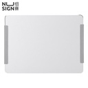 Nusign Mouse Pad / Tatakan Mouse Metal Permukaan Halus 2 Sisi NS816
