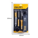Deli soldering Iron Set /Set Soldering Listrik 6pcs/SET Metal DL5072