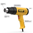 Deli Heat Gun /Senapan Panas 140W - 1600W Bahan Plastik DL5200