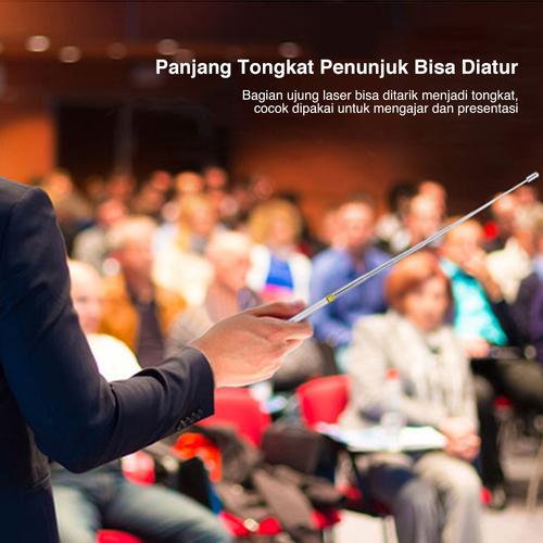 Deli Laser Pointer Wireless 3in1 PenLaser Presentasi Bisa Ditulis 3934