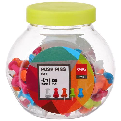 Deli Push Pins / Paku Tusuk Anti Karat Ukuran 23mm E0054