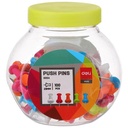 Deli Push Pins / Paku Tusuk Anti Karat Ukuran 23mm E0054
