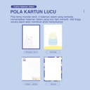 Deli Memo Pad / Buku Memo 100 Lembar Sampul PET 21718 21720