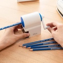 Deli Rotary Sharpener / Rautan Pensil dengan Pengatur Ketajaman EH502