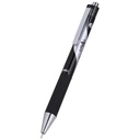 Deli Ballpoint Pen Pulpen 0.7 mm Tinta Hitam Desain Ergonomis EQ16-BK