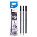 Deli Scribe Graphite Pencil Pensil Grafit 2B isi 12 pcs EC005-2B