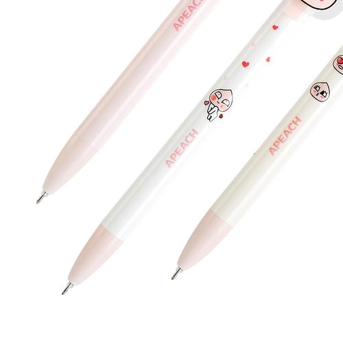 Deli Gel Pen Pulpen Gel Series Kakao Friend 0.5mm Tinta Hitam A487