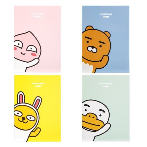 Deli Buku Tulis Series Kakao Friends Karakter Lucu A5 B5 Isi 4pcs/pack