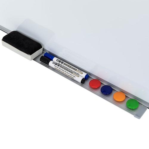 Deli Whiteboard Papan Tulis 1200×1800mm 48IN×72IN Putih E39037A