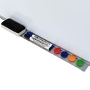 Deli Whiteboard Papan Tulis 1200×1800mm 48IN×72IN Putih E39037A