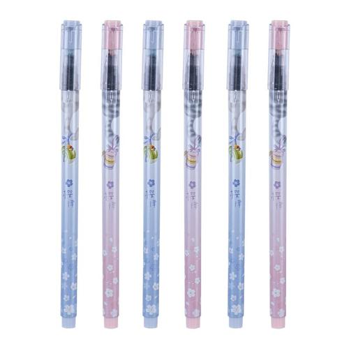 Deli Full Needle Neutral Pen Pulpen Gel 0.38mm A495