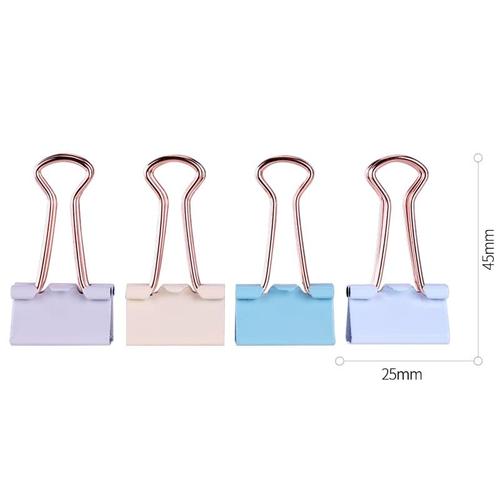 Deli Elegant Clip Klip Kertas / Penjepit Kertas Elegan 25 mm 9423
