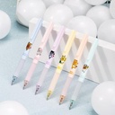 Deli Pen Netral KAKAO FRIENDS isi 6PCS/Kotak A105
