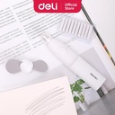 Deli 71093 electric eraser white with fan
