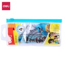Deli Set Penggaris / Drafting set - EXPLORA 4pcs Penggaris EG01503