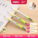 Deli Highlighter Cetek ujung tip : 1-5mm Tinta tidak beracun EU355X0