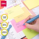 Deli EA02102 Memo tempel - Flip Sticky Notes 76×101mm 3''