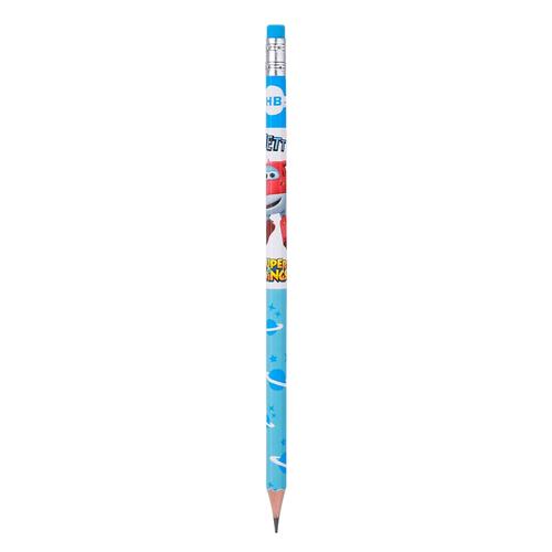 Deli Pensil HB Super Wing dengan penghapus (random)(12pcs/Box) EU53400