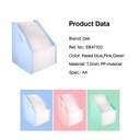 Deli Standing File A4 100% bahan impor EB41102