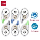 Deli 8177 correction tape white 6 pcs