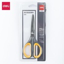 Deli E6055 Coated Office Scissors(Brown)