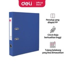 Deli Ordner / Lever Arch File - 2C Hitam&Biru/Black&Blue E39595