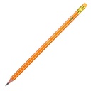 Deli E37000 Pensil Kayu- 2B w/eraser- Orange